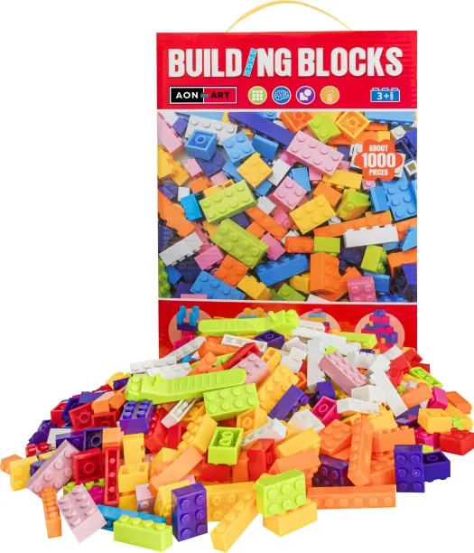 Aon-Art 1000 Piece Classic Building Blocks Set Thematic Block Sets