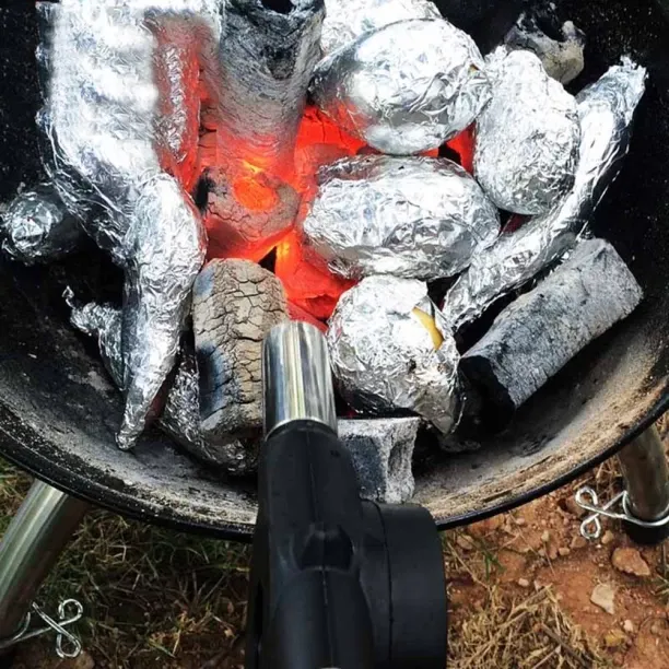 Max Manual Hand Crank Barbeque Air Blower Mini Air Blower Handheld Fast Fire Starter compatible Out…