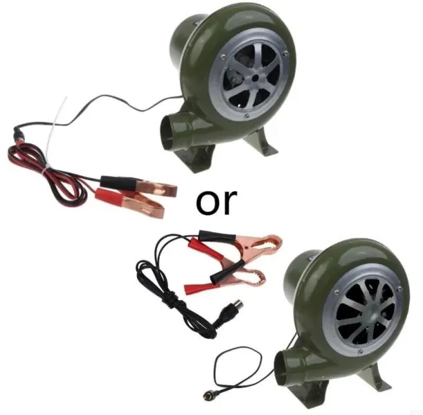 Max (60W)M7DA BBQ Fan Outdoor Cooking Camping Starter Electric Blacksmith Blower Leaf Blower