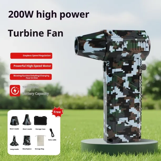 Max (A)200000RPM Turbofan High Power Jet Fan Brushless Motor Variable Speed Dust Blower Cleaning To…
