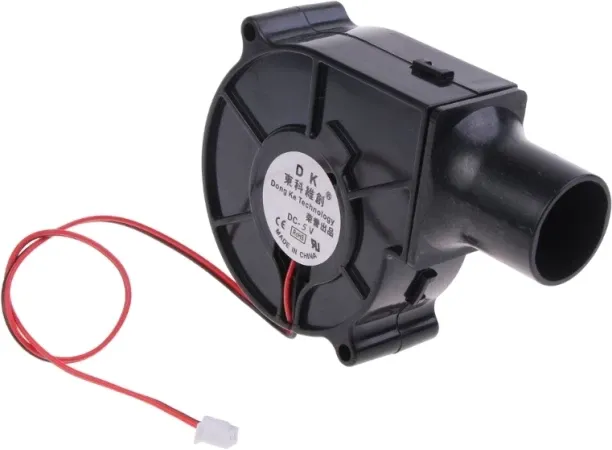 Max (5V)M6CF 7530 Air Blower Fan Large 3700R 2Pin XH2.54 compatible BBQ Camping Leaf Blower