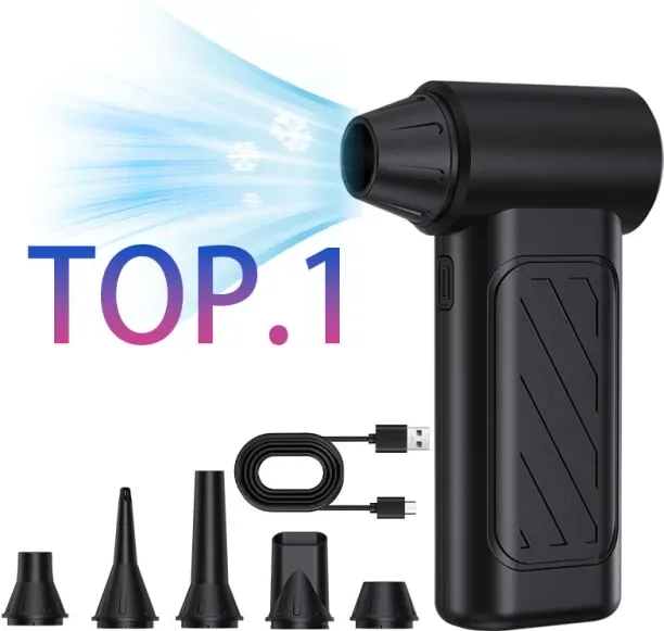 Max (Brown)9999999RPH Turbofan High Power Jet Fan Brushless Motor Variable Speed Dust Blower Cleani…