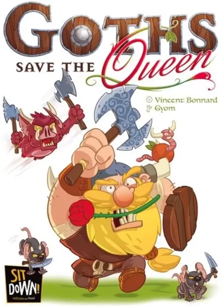 Sit Down Games Goths Save The Queen Party & Fun Games Board Game