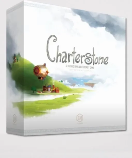 Stonemaier Games Charterstone-A Village-Building Legacy Game Party & Fun Games Board Game