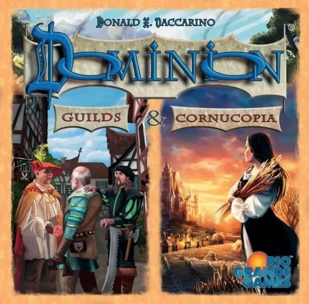 Rio Grande Games Dominion Guilds & Cornucopia Strategy & War Games Board Game