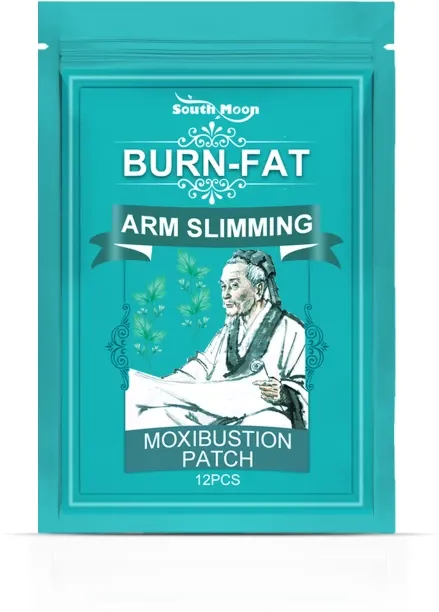 Bloo Slimming arm moxibustion patches, hot compress fat burning weight loss patches Strips