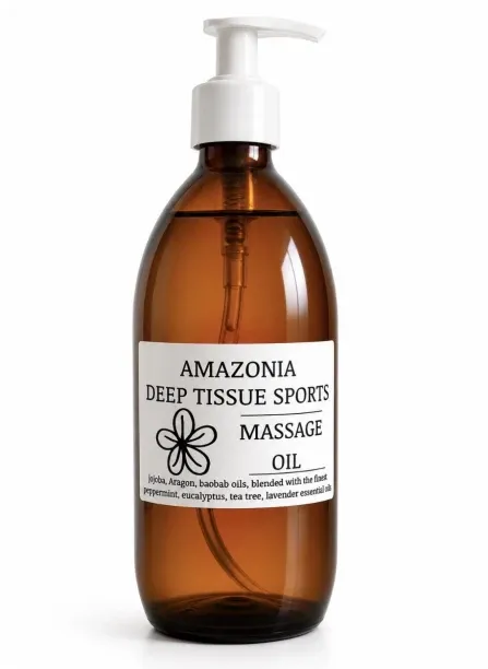 Amazonia Deep Tissue Sports Massage Oil
