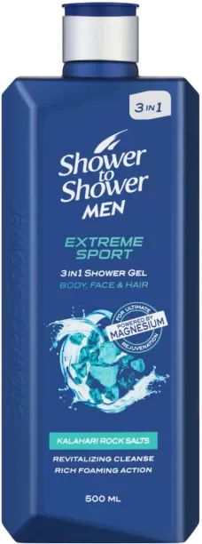 Shower To Shower Men Extreme Sport Shower Gel Body Wash