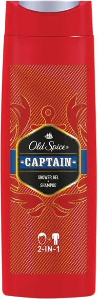 Old Spice Captain Shampoo + Shower Gel Body Wash