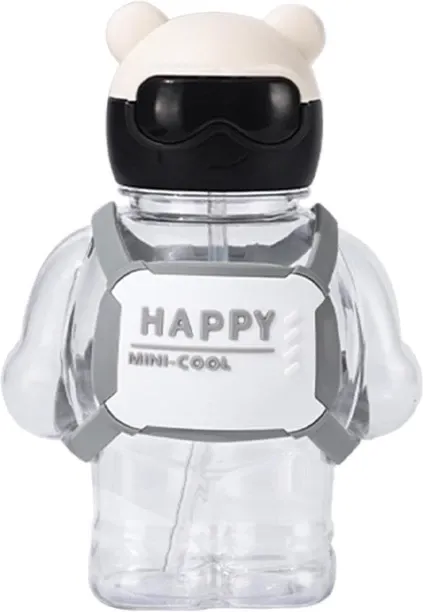HAPPY COOL Kids Water Bottle With Straw 800 ml Bottle