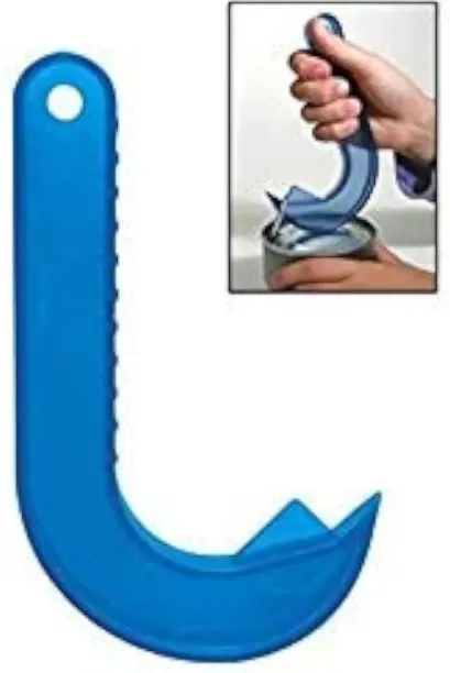 ONESTOGO Ring Pull Can Opener - Lots of Torque - Dishwasher Safe - Pry Off Tops in a Cinch! Bottle …