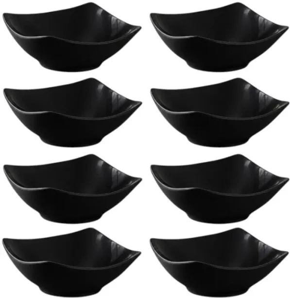Premium Select 8 Piece Bowl Set Plastic Serving Bowl