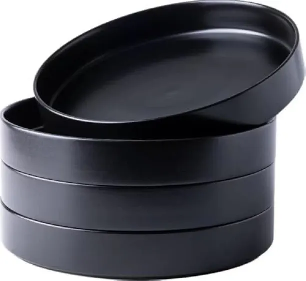 Generic Stoneware Pasta Bowls,Ceramic Large Pasta Bowls of 4,Sturdy & Stackable,Wide Ceramic Bowls …