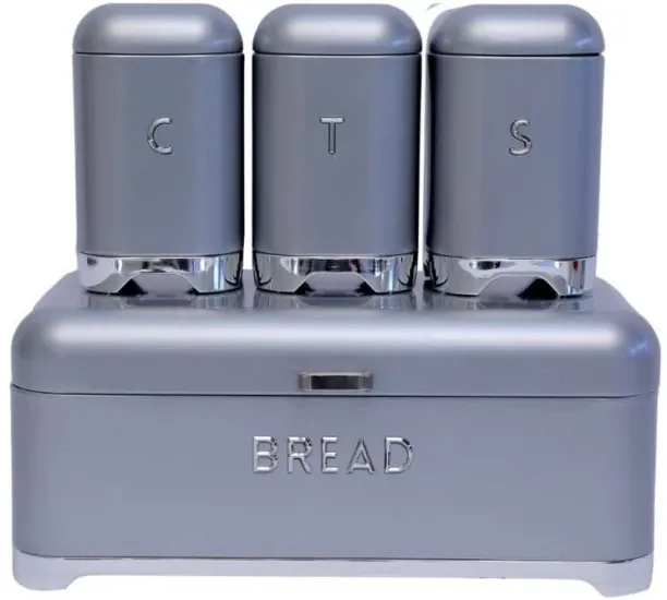 SMTE Zamudi Bread Bin with Tea Plastic Bread Basket