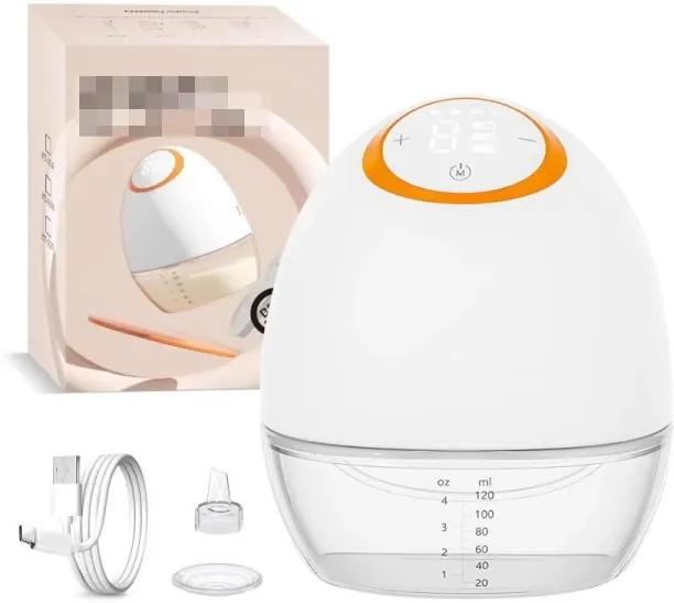 Fariedl breast pump，Wearable Electric Breast Pump, 120ml Wearable Breast Pump with LED Display, 130…