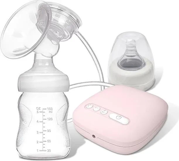 marevic Electric Breast Pumps, Automatic Massage Silent Hands-Free Portable Breast Pump for Breastf…