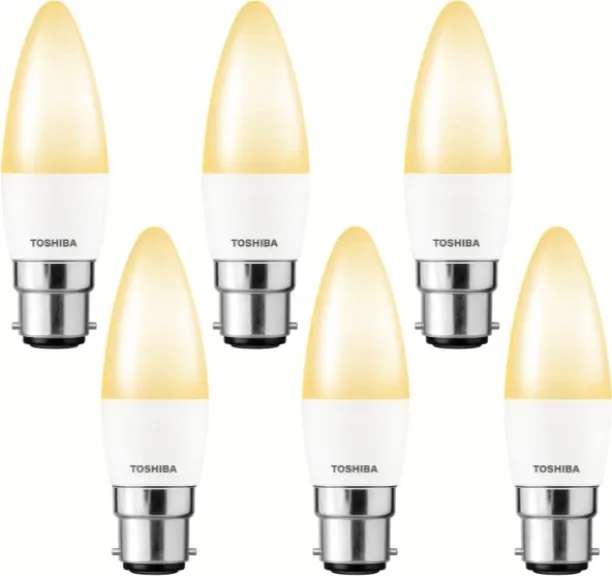 Toshiba 5 W Standard B22 LED Bulb