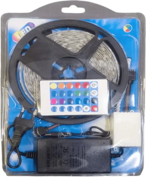RGB LED Strip Light 24 W Spiral A19 LED Bulb