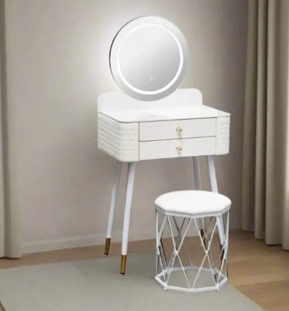 Dressing Table Modern Solid Wood Free Standing Cabinet