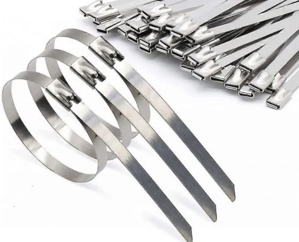 Investify CABLE TIE STAINLESS STEEL 4.6MMX500MM 100PCS Steel Stainless Steel Cable Tie