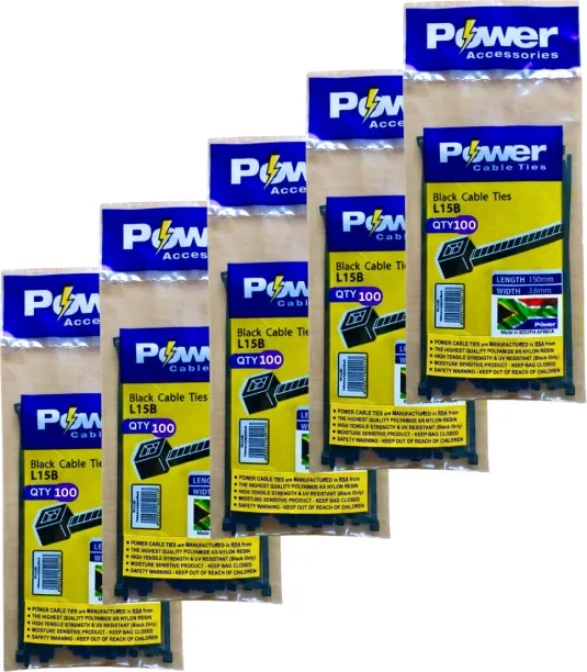 Power L15B 150mm Nylon Standard Cable Tie