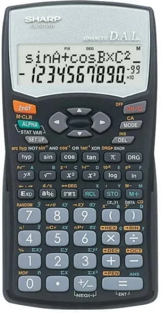 Sharp EL-531WH Scientific  Calculator