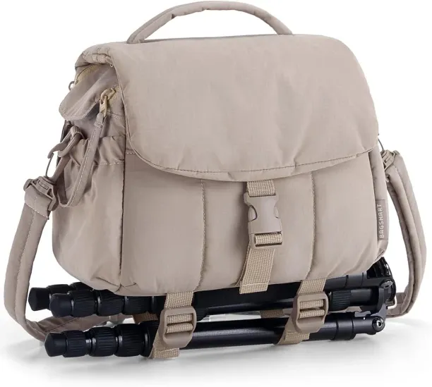 Liangheng SmalCamera Bag, DSLR Camera Case for Camera Lens & Accessories, Ultra-Light Compact Cross…