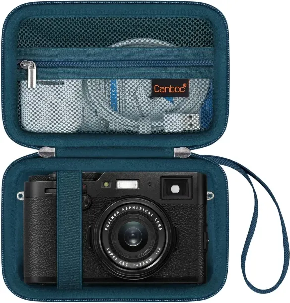 Chengxixi Carrying Case for X100V/ X100VI/ X100F/ X100S/ X-E5 DigitaCamera, Zipper Mesh Pocket fit …