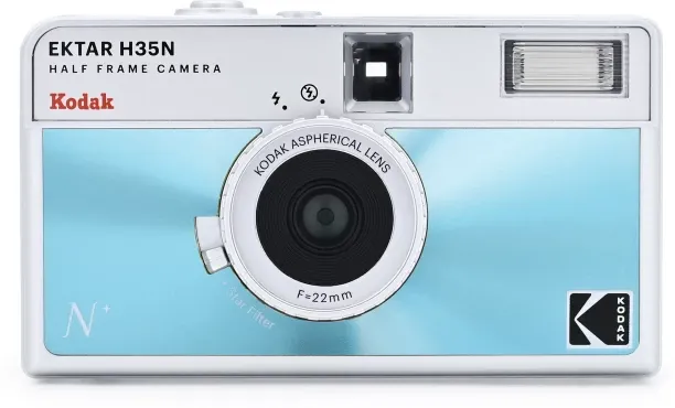 KODAK H35 Ektar Half Frame Film Camera(Blue) Film Roll