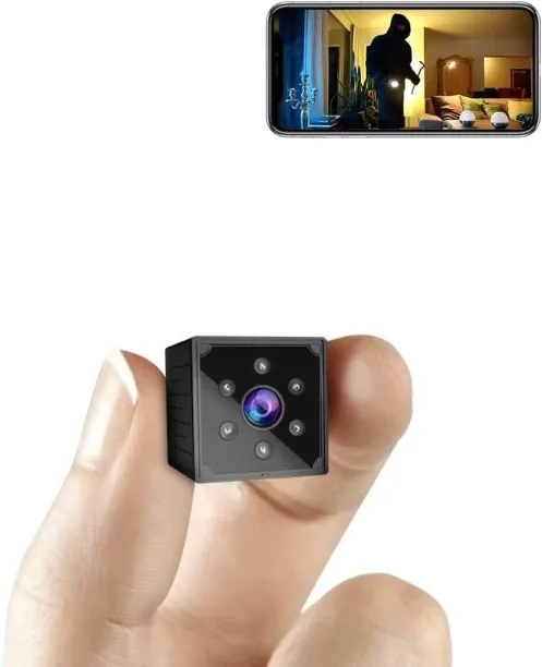 Moucles SIndoor Security Camera with Wi-Fi Connectivity (Compatible with Mobile) Camera Housing For…