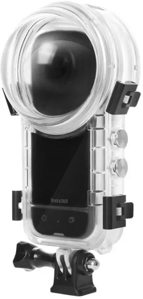 happyfun Camera protection case - suitable for Insta360 x3 fully transparent diving case with 50-me…