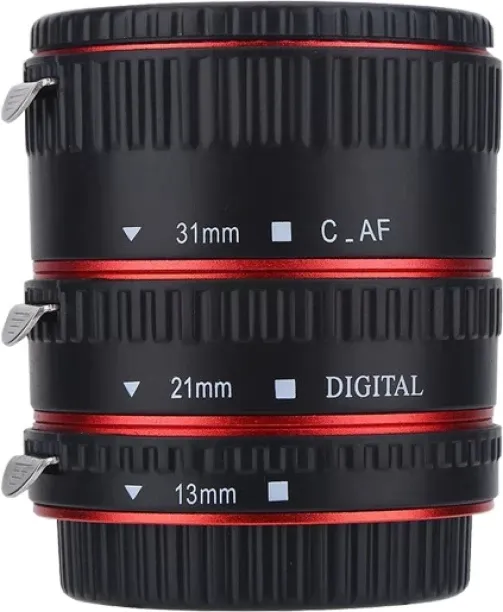 ALANES Auto Focus Macro Extension Tube Set Standard  Lens