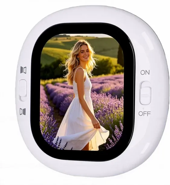 BOWENSTORE Wireless Vlog Selfie Monitor Screen, Back Camera Viewfinder with Plug & Play, Zero Laten…