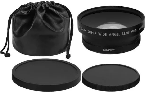 NANSHI 72mm 0.43X Wide/Macro - with Storage Bag Daily Use Fisheye  Lens