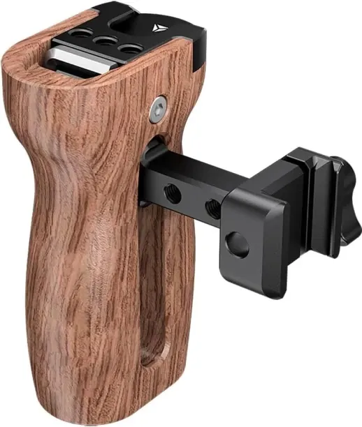 Milky Way Wooden camera handle Aluminum Alloy Camera Pistol Grip
