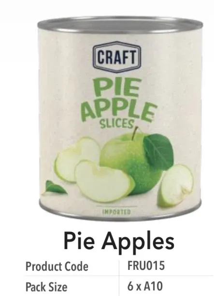 Craft Pie Apple Fruits