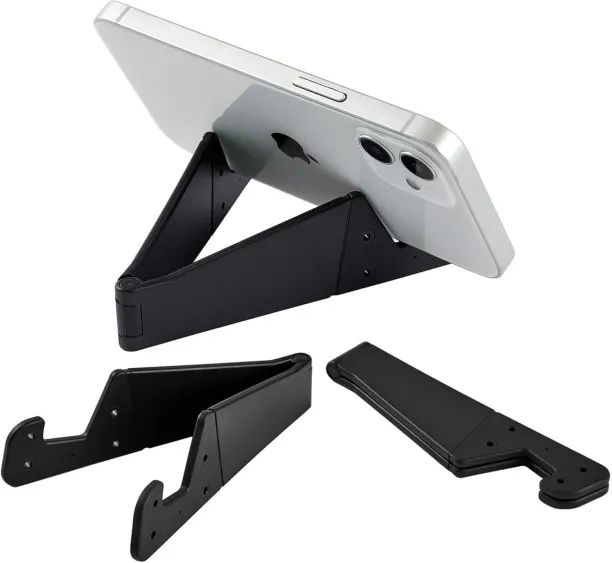 LAHDEK 3 Pack Portable Cell Phone Stand for Desk, 【2022 Upgraded】 Universal Pocket-Sized Foldable S…