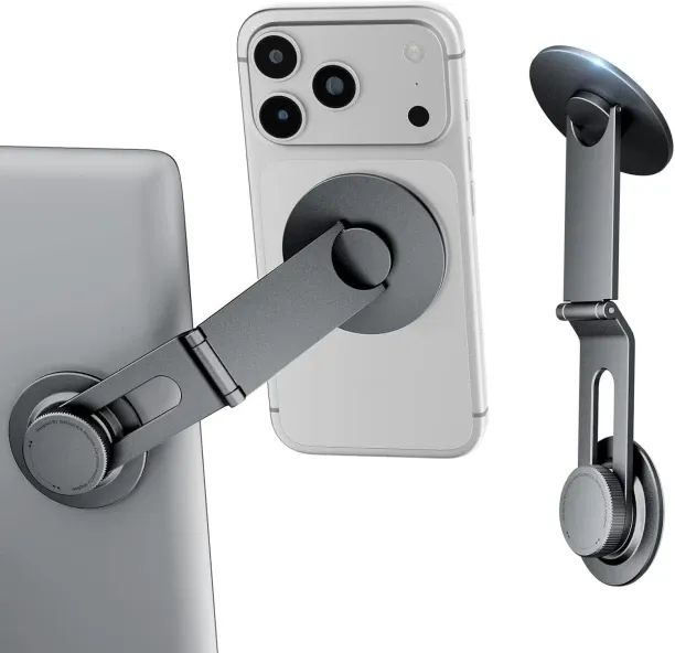 Shiyuan Tesla Model 3/Y Phone Mount, Magnetic Car Metal Holder with Strong Magnet Power,【Foldable &…