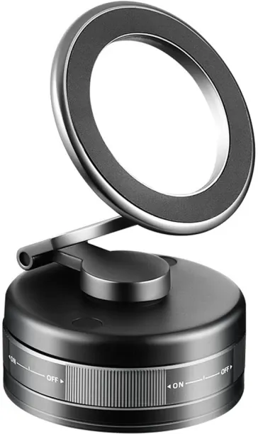 Gocutte Car Phone Holder 360° Rotating Foldable Magnetic Mount Vacuum Adsorption Strong Magnet Anti…
