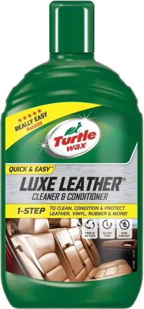 Turtle Wax Luxe Leather Care  Car Interior Cleaner
