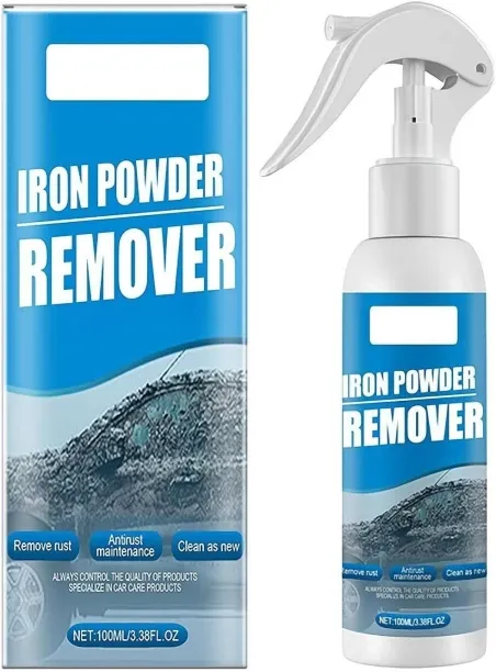 LIUHUI Car Rust Removal Spray, Heavy-Duty Car Iron Powder Remover, Multipurpose Rust Stain Remover,…