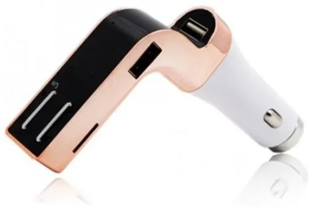 Generic v5.0 Car Bluetooth Device with FM Player, Car Charger