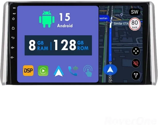 RoverOne 8G+128G-RAV4 2018 Car Stereo