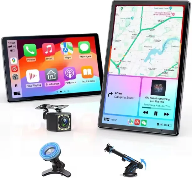 Happyfun 8 inch Carplay Screen for Car Stereo,Carplay/Android Auto Car Stereo