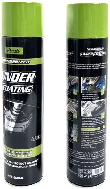Hmk Rubberized under coating Liquid  Polish for Metal Parts