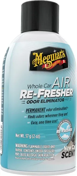 Meguiar's Air Refresher - New Car Scent Liquid  Polish for Leather