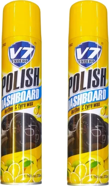 V7 . Expert 330ml Car Dashboard Polish Liquid Polish for Dashboard