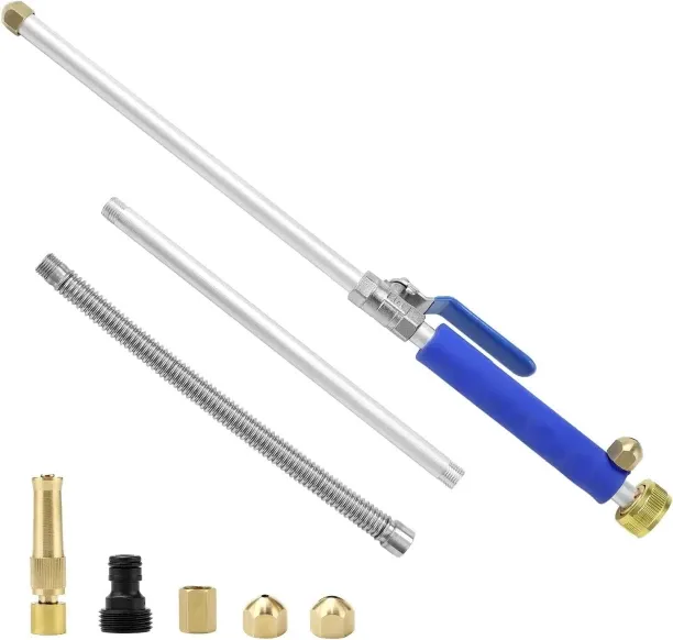 Shiyuan High Pressure Power Washer Wand, Water Hose Nozzle, Adjustable Sprayer Cleaning Tool for Ca…
