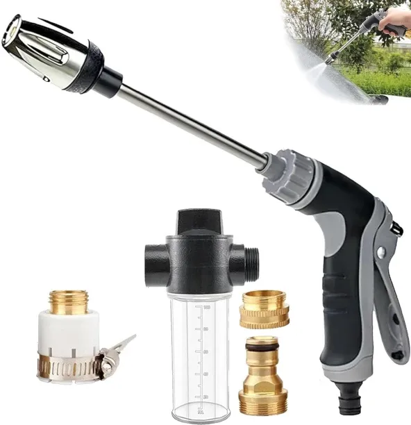 Luminora Pressure Washer, Professional Water Handheld Power Washer with 360° Rotating Nozzless, 4 S…