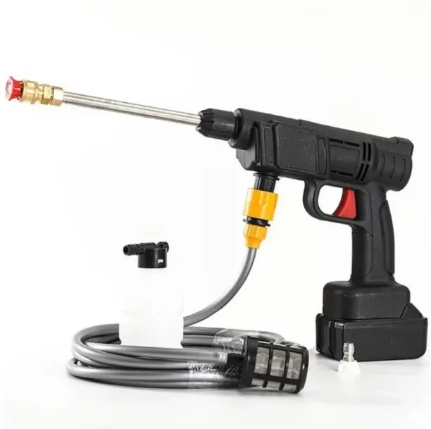 Generic JG000267 Wireless High Pressure Hand Held Car Washing 1500mah Spray Gun